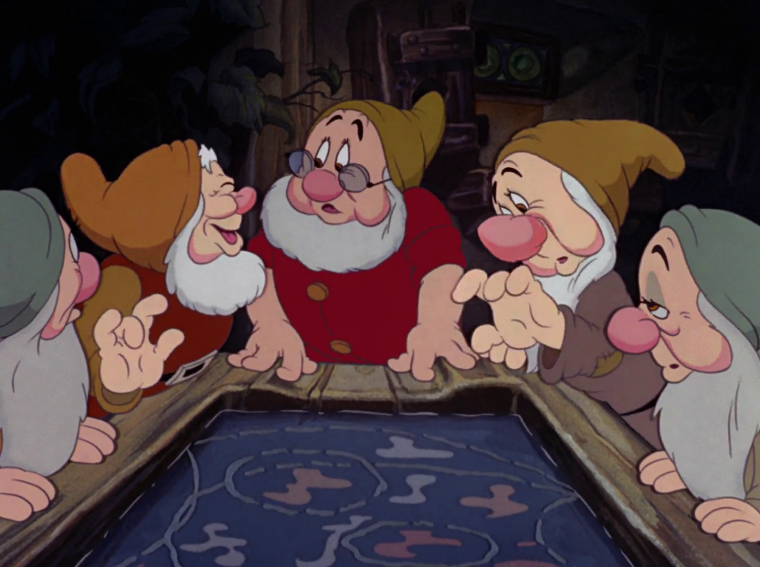 Белоснежка и 7 гномов мультфильм 1937