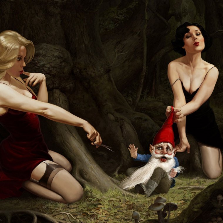 Белоснежка и 7 гномов Уолт Дисней 1937 года