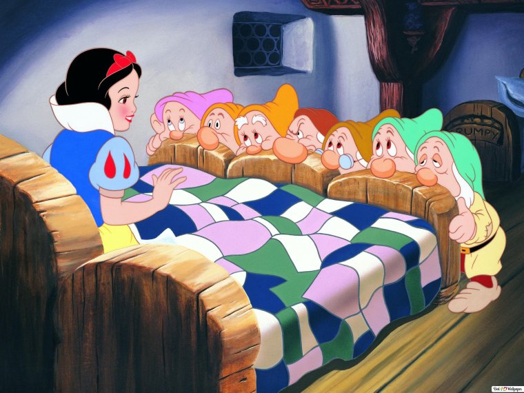 Белоснежка и семь гномов мультфильм