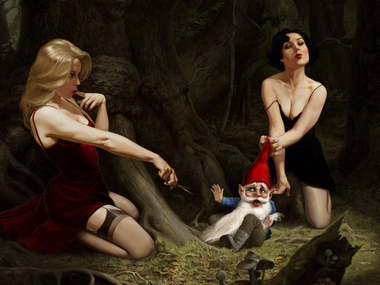 Уолт Дисней первая анимация Белоснежка и семь гномов