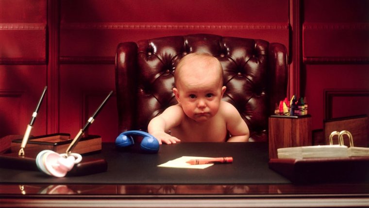 Малыш бизнесмен