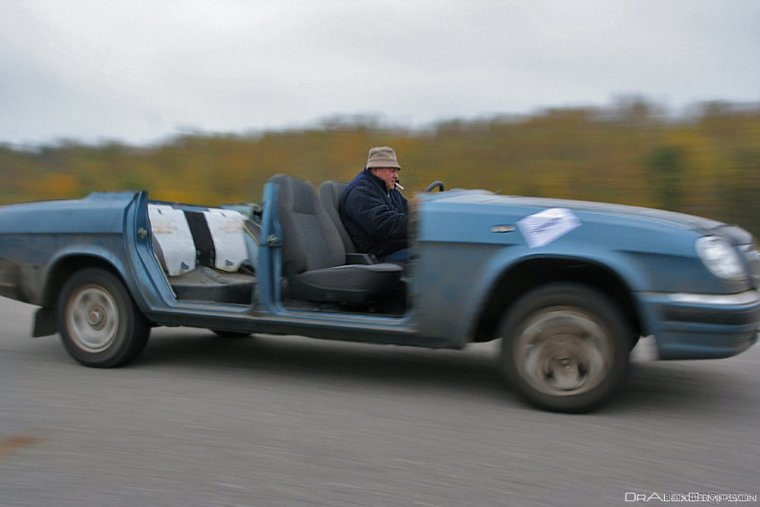 Смешной кабриолет