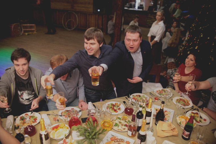 Корпоратив застолье