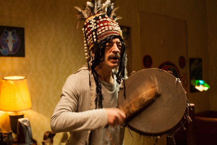 Индеец с бубном