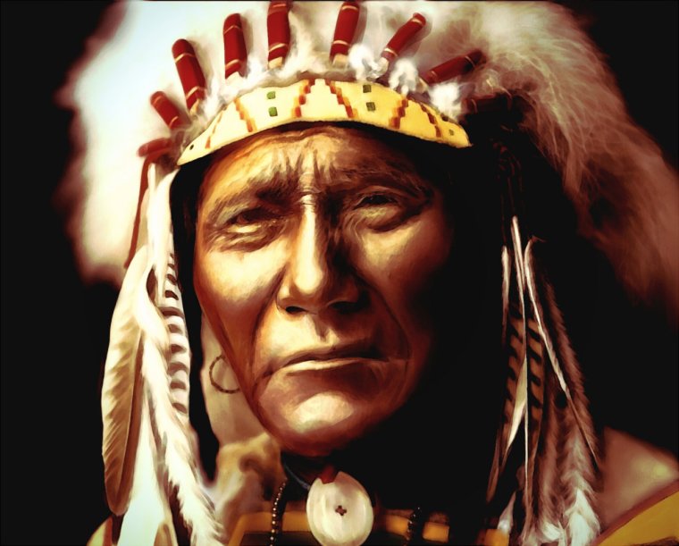 Американский индеец интроверт