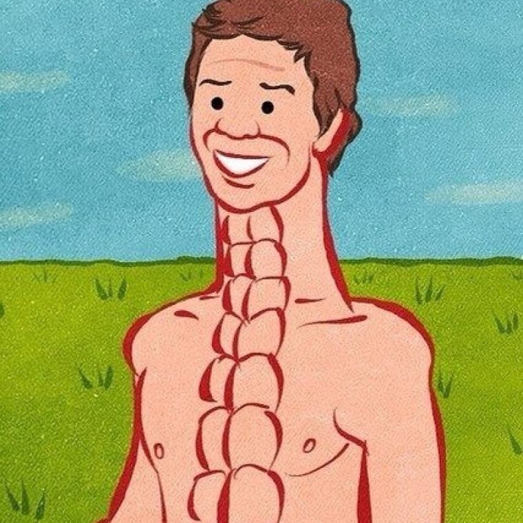 Нарисованные кубики пресса