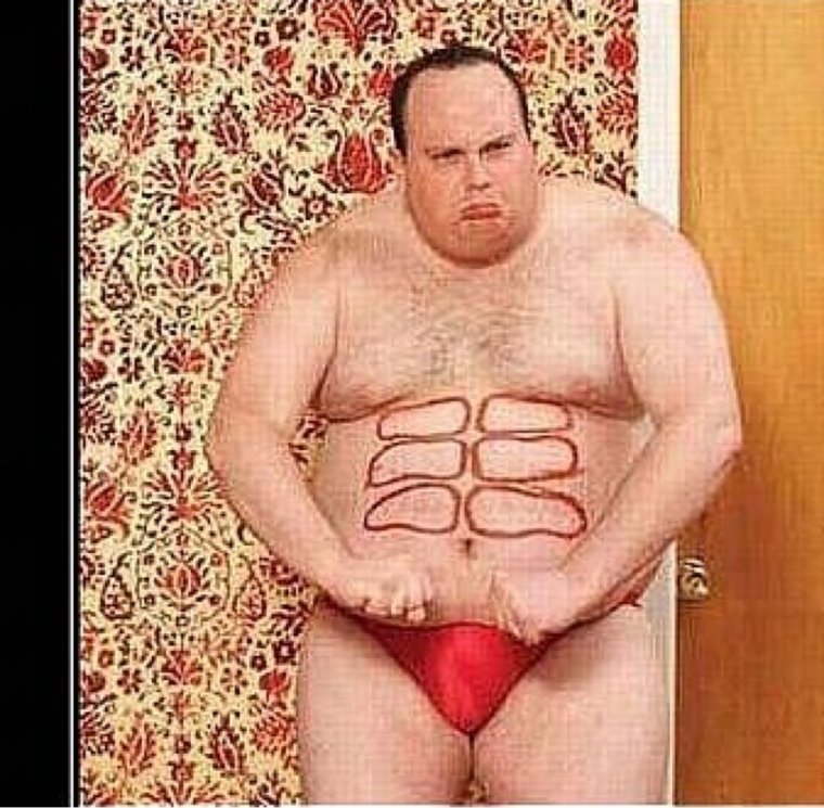 Пресс у толстых