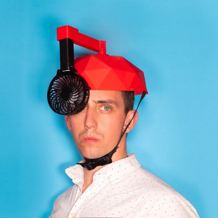 Вентилятор на голову