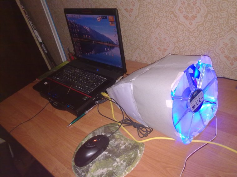 Доп охлаждение для ноутбука