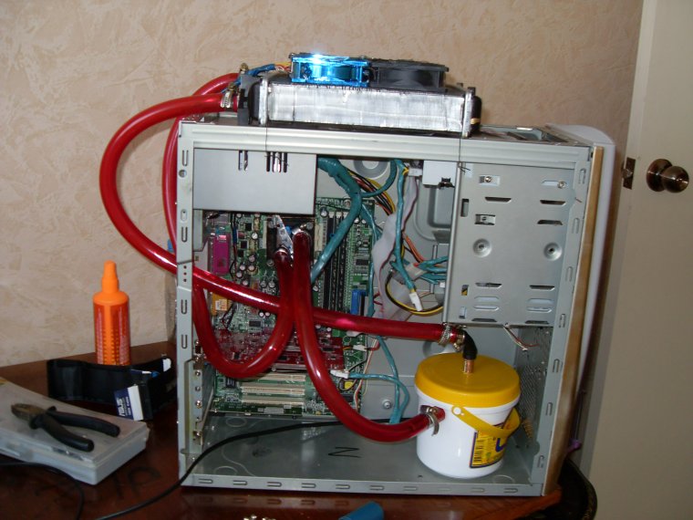 Самодельное водяное охлаждение