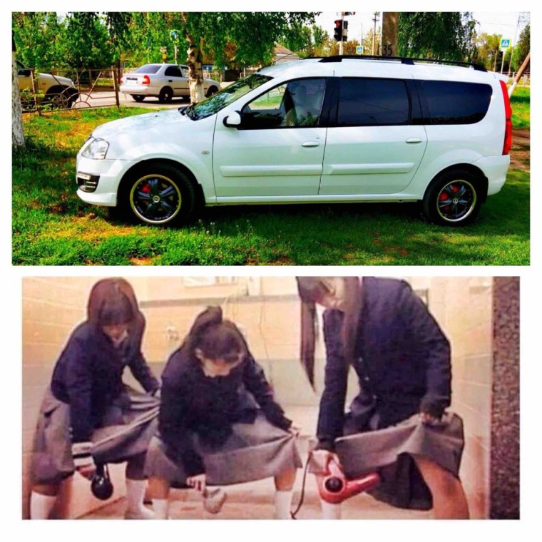 Реклама Ларгуса прикол