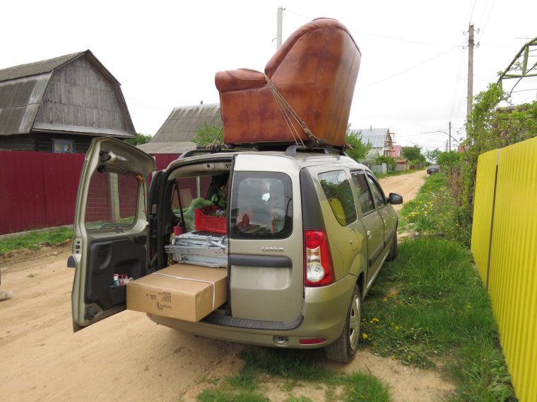 Дом на колесах из Ларгуса