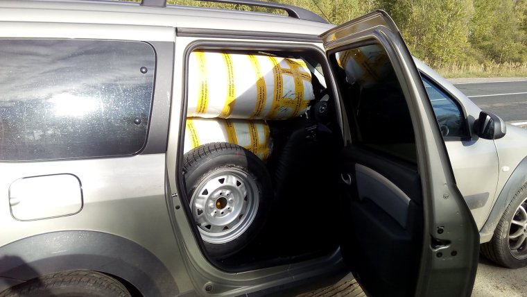 Лада Ларгус фургон с прицепом