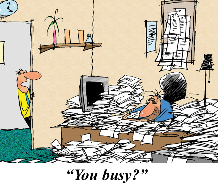 Отчетность карикатура