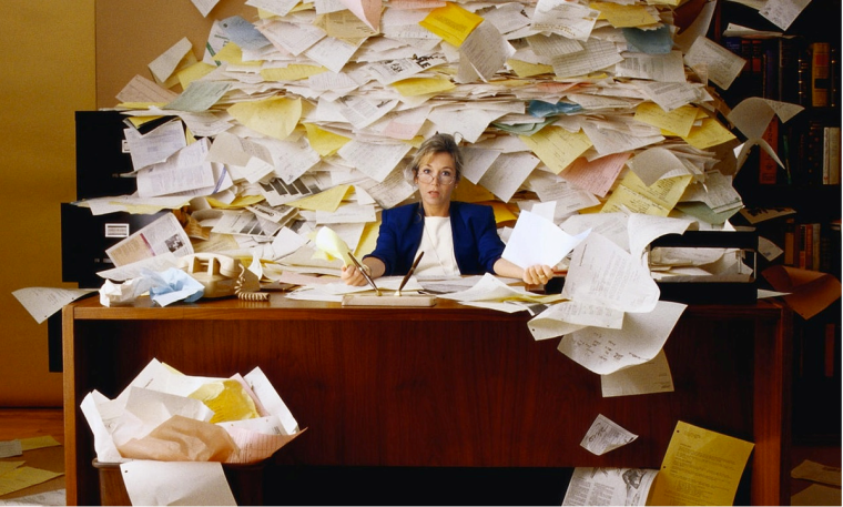 Много бумаг