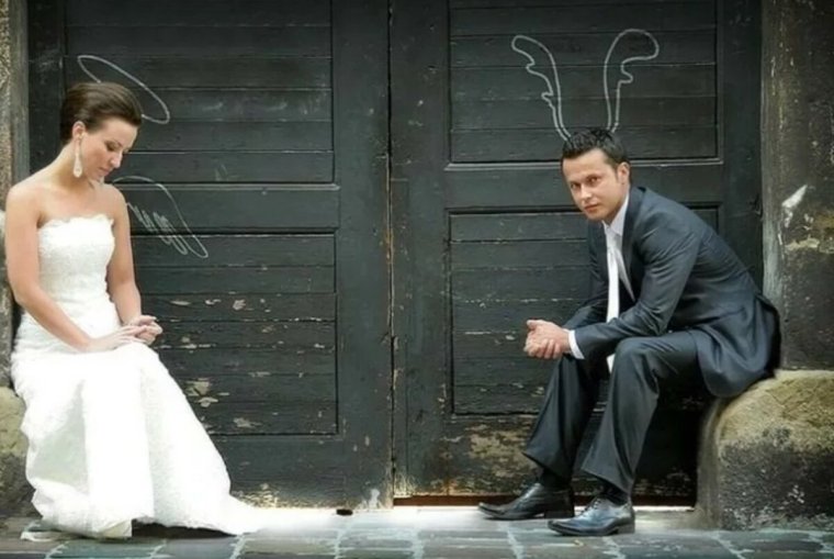 Жених и невеста юмор