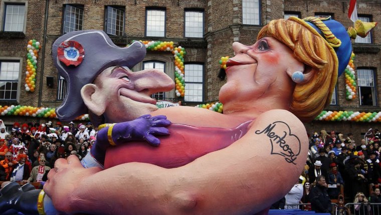 Карнавал в Германии Меркель