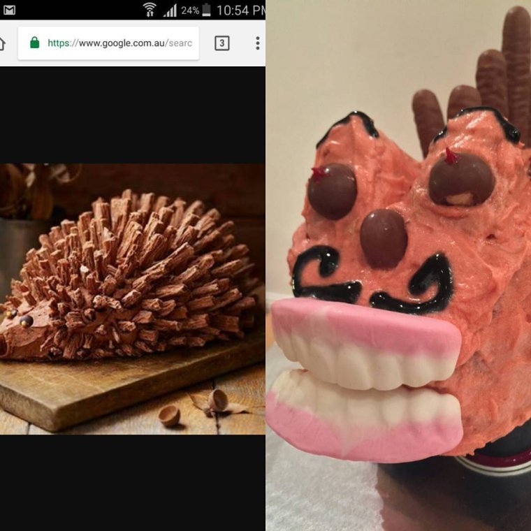 Торт с быками смешной