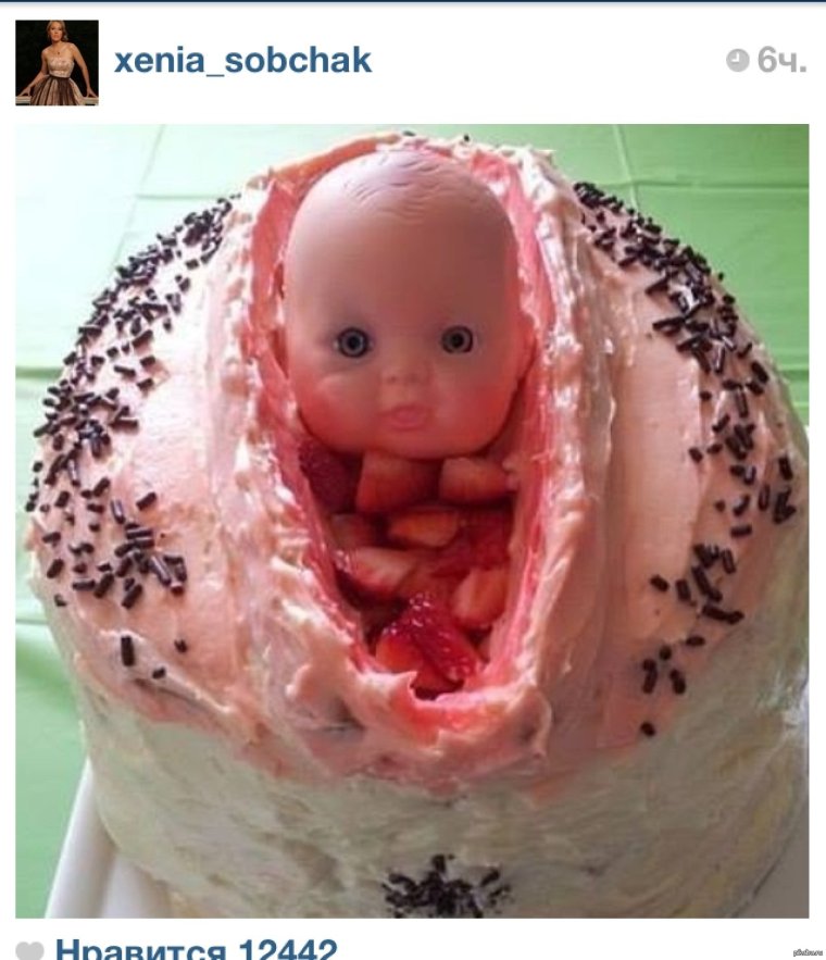 Оригинальные торты с юмором