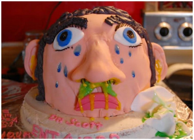 Торт из колбасы