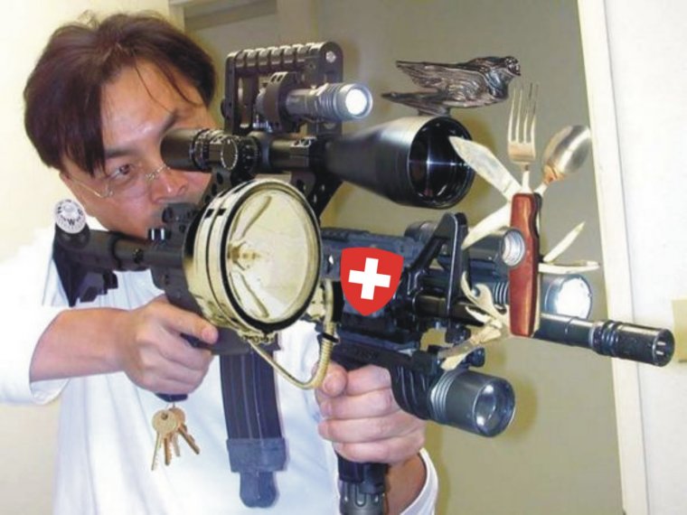 Прикольное оружие