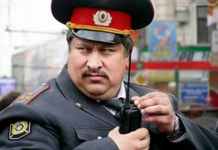 Полиция мультяшная