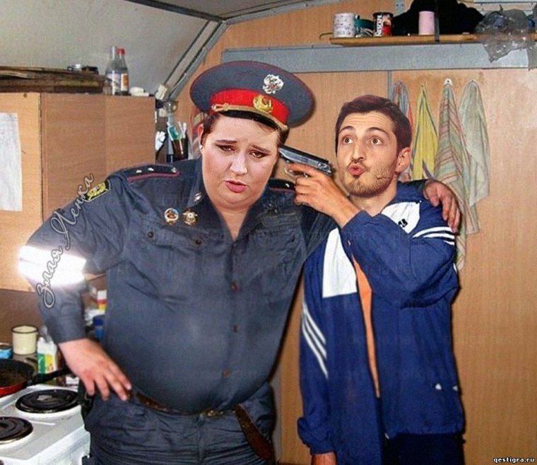 Приколы про ментов