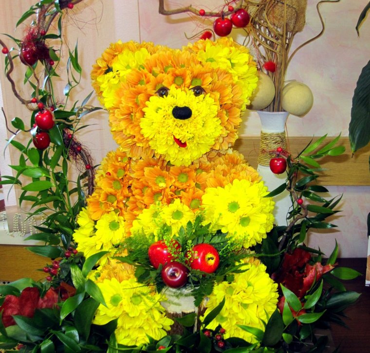 Прикольные букеты из цветов