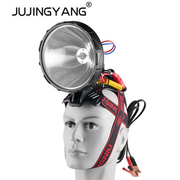 Прожектор на лбу