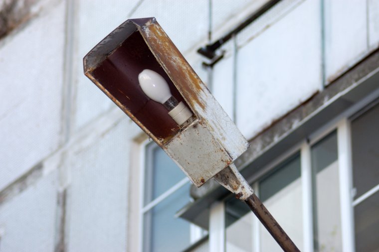 Советские уличные фонари