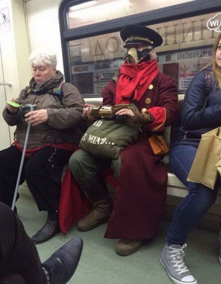 Чудики из Московского метро
