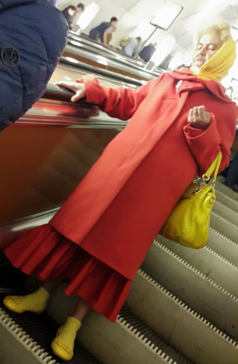 Чудики в российском метро