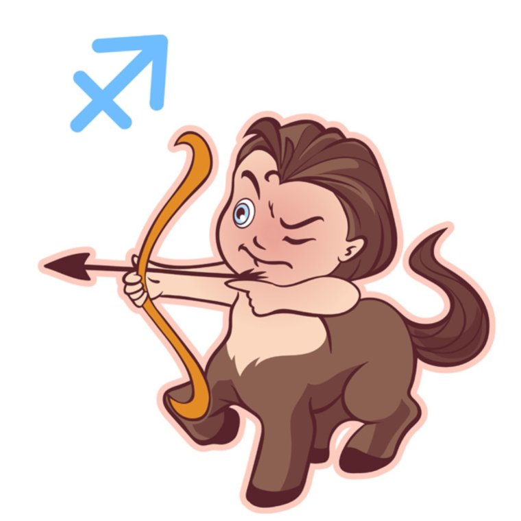 Стрелец мультяшный