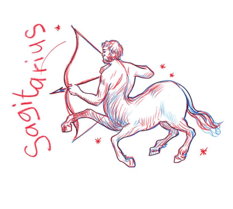 Нарисовать стрельца