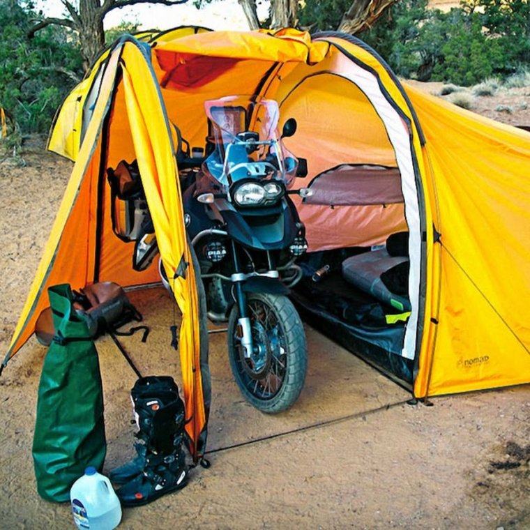 Палатка для мотоцикла