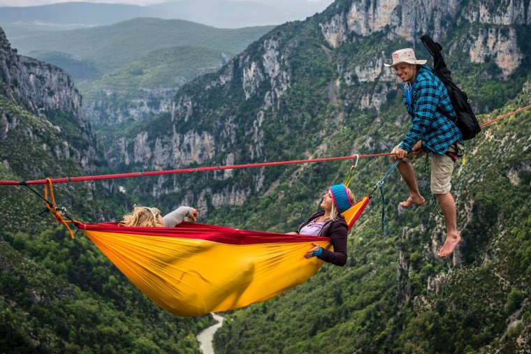 Гамак в горах