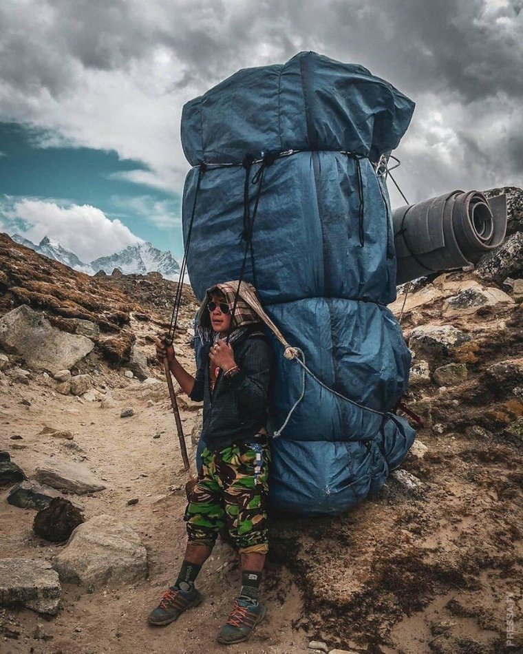 Огромный рюкзак