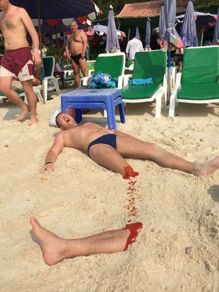 Пляжные приколы