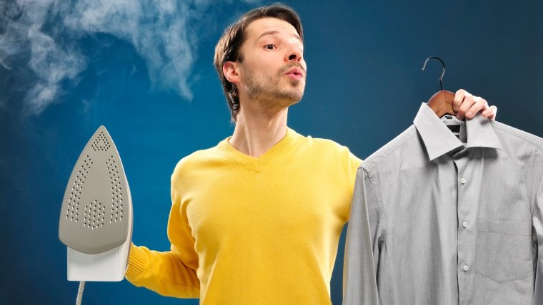 Человек утюг