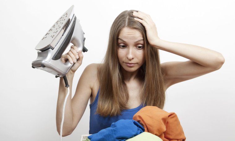 Фотосессия с утюгом