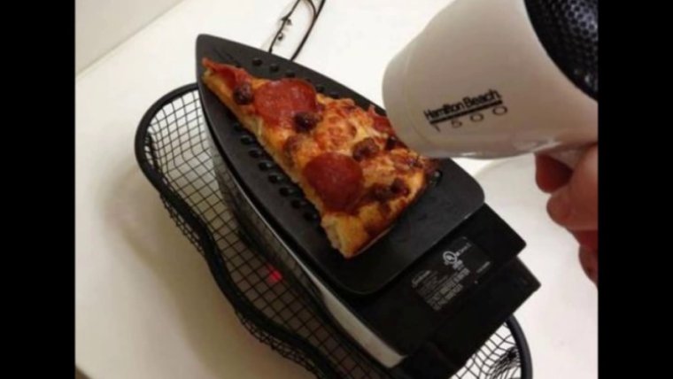 Готовка на утюге