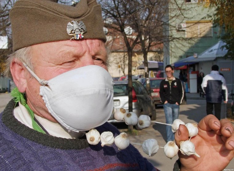 Ожерелье из чеснока от вампиров