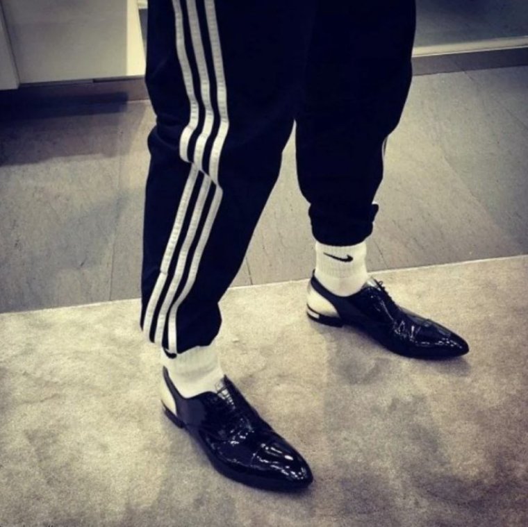 Штаны адидас с туфлями