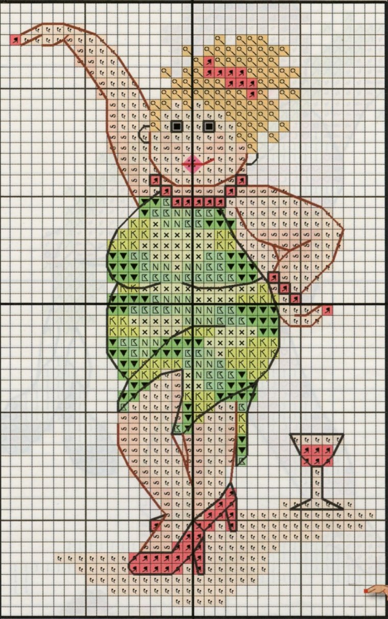 Смешные вышивки крестом