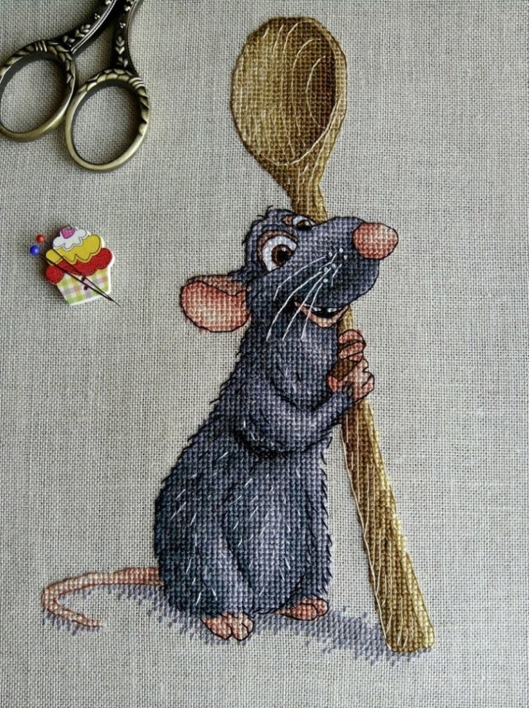 Самые прикольные вышивки из ткани