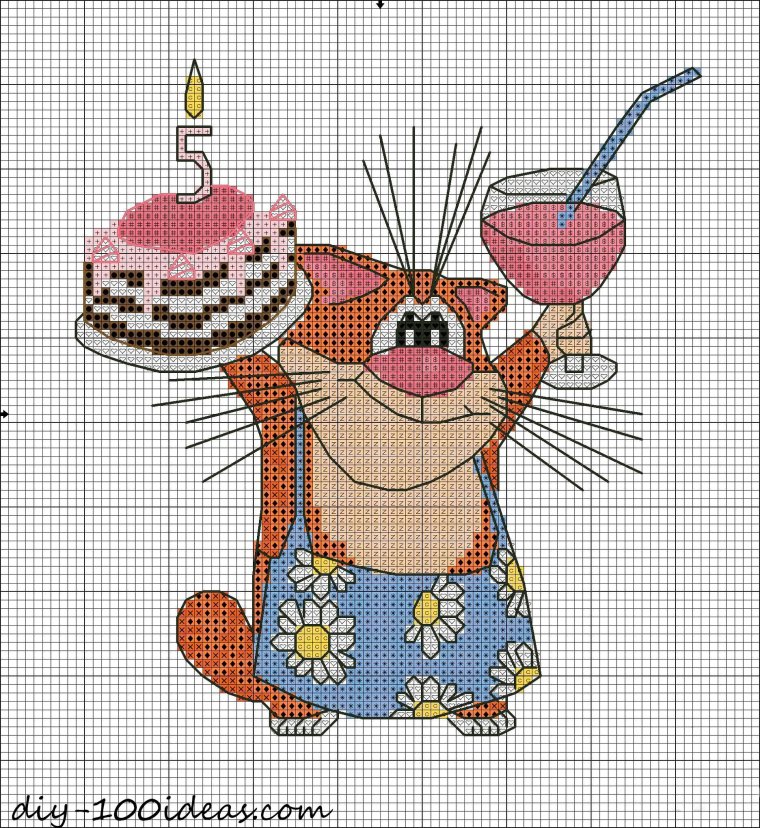 Веселая вышивка