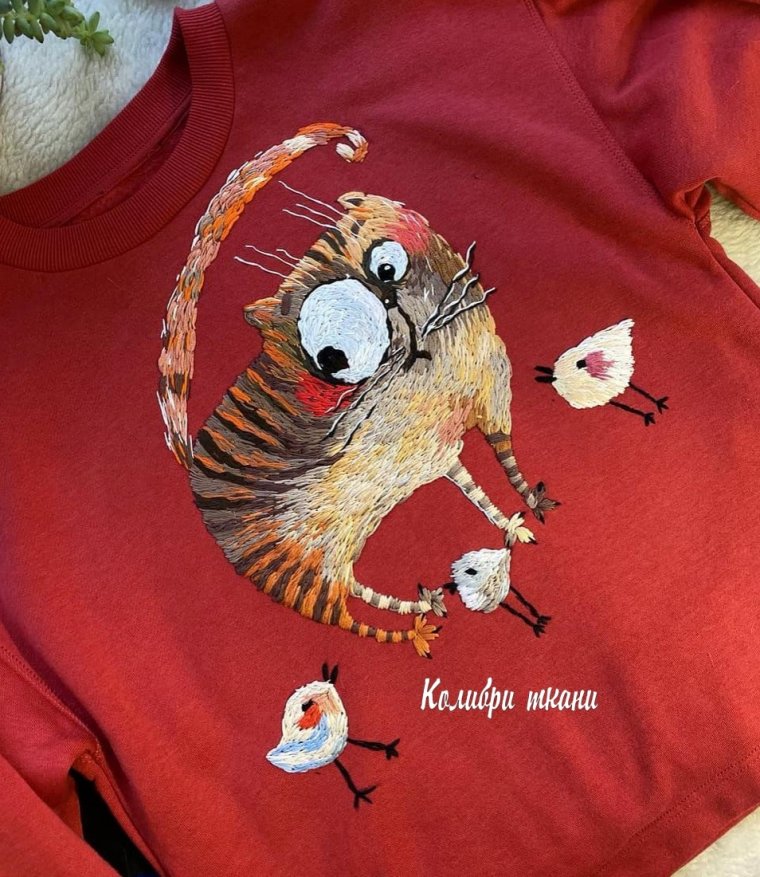 Вышивка крестом мышь