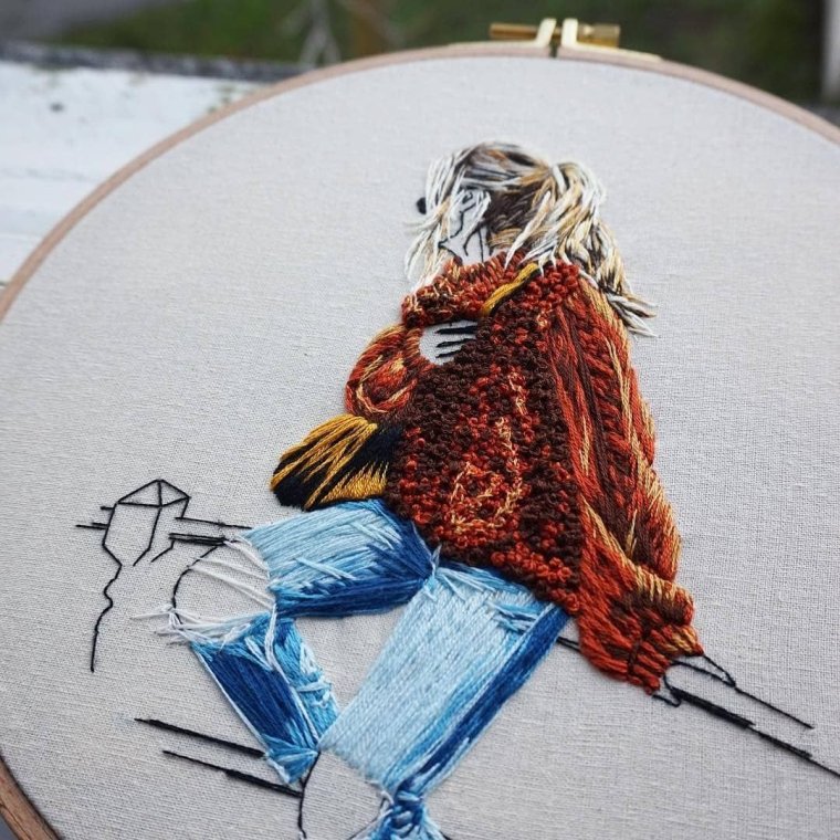 Оригинальная вышивка