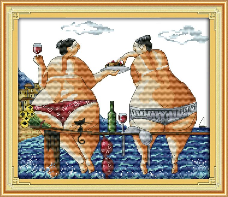 Рональд Вест кросс Стич