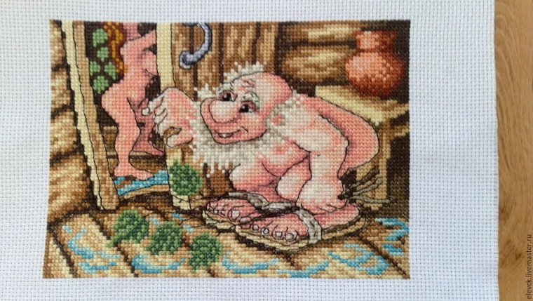 Вышивка баня